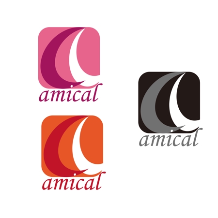 raiznabeさんのトレーニング商品販売　「amical」のロゴへの提案
