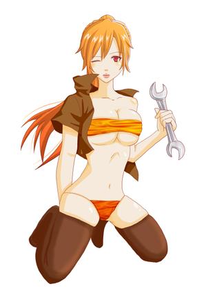 momo (araburuyuutairui-doala)さんのセクシーな女の子キャラクターデザインへの提案
