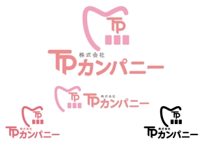 sametさんの歯科技工所　「㈱TPカンパニー」のロゴへの提案