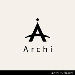 しま (shima-z)さんのデザイナーズ建築を手掛ける　「Archi」のロゴへの提案