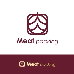 getabo7さんの精肉コーナー「Meatpacking」(ミートパッキング)のロゴへの提案