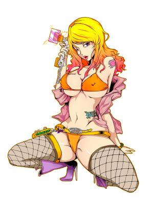 日紫喜 (Blue_Ove)さんのセクシーな女の子キャラクターデザインへの提案