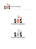 tetsuinterさんの「Ｐｅｒｓｏｎａｌ　Ｔｒａｉｎｉｎｇ　Ｓｔｕｄｉｏ　ＳＯＳ」のロゴ作成への提案