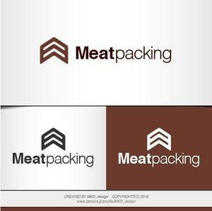 MKD_design (MKD_design)さんの精肉コーナー「Meatpacking」(ミートパッキング)のロゴへの提案