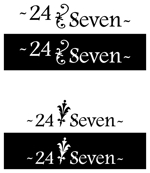 hara-rさんの「24-Seven」のロゴ作成への提案