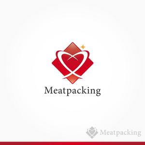 p ()さんの精肉コーナー「Meatpacking」(ミートパッキング)のロゴへの提案