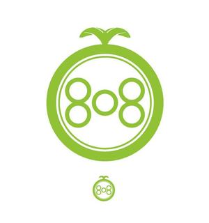 郷山志太 (theta1227)さんの青果コーナー「808」(ハチ・ゼロ・ハチ)のロゴへの提案