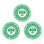 hanasakaG3さんの青果コーナー「808」(ハチ・ゼロ・ハチ)のロゴへの提案
