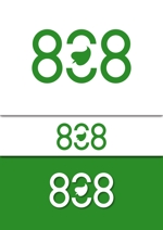 Divina Graphics (divina)さんの青果コーナー「808」(ハチ・ゼロ・ハチ)のロゴへの提案