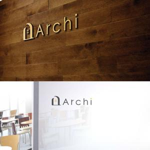 mu-ra-ra ()さんのデザイナーズ建築を手掛ける　「Archi」のロゴへの提案