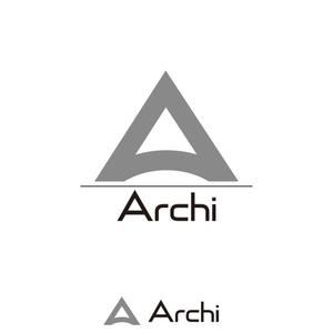 あどばたいじんぐ・とむ (adtom)さんのデザイナーズ建築を手掛ける　「Archi」のロゴへの提案