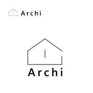 Y-Seto(freekick) (freekick)さんのデザイナーズ建築を手掛ける　「Archi」のロゴへの提案