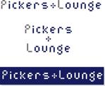 coco (coco_design)さんのPickers Loungeのロゴへの提案