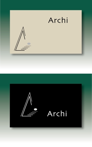 モモ (kaori8472)さんのデザイナーズ建築を手掛ける　「Archi」のロゴへの提案