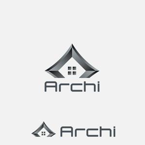 agnes (agnes)さんのデザイナーズ建築を手掛ける　「Archi」のロゴへの提案