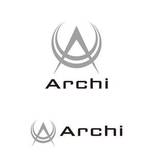 ATARI design (atari)さんのデザイナーズ建築を手掛ける　「Archi」のロゴへの提案