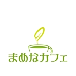 SHADOデザイン (SHADO)さんの新規出店カフェ「まめなカフェ」のロゴへの提案
