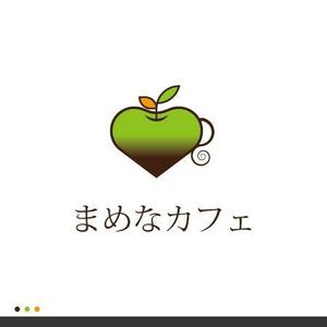 hacu (hacu)さんの新規出店カフェ「まめなカフェ」のロゴへの提案