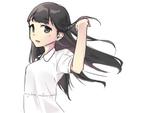 ぬご (nugo)さんのきれいな髪の女性の少女マンガ風イラストへの提案