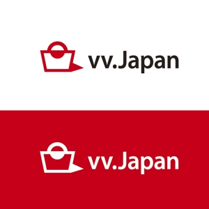 yokichiko ()さんの買い物代行及び輸出　「vv.Japan」のロゴへの提案