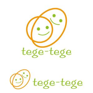 Y-Seto(freekick) (freekick)さんの子供雑貨ブランド「tege-tege」のロゴデザインへの提案