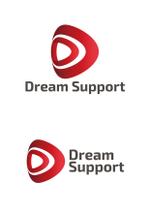odo design (pekoodo)さんのＩＴコンサル企業『株式会社Dream Support』のロゴへの提案