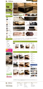 k_shiさんの家具のECサイトのトップページ製作(コーディング無し)への提案