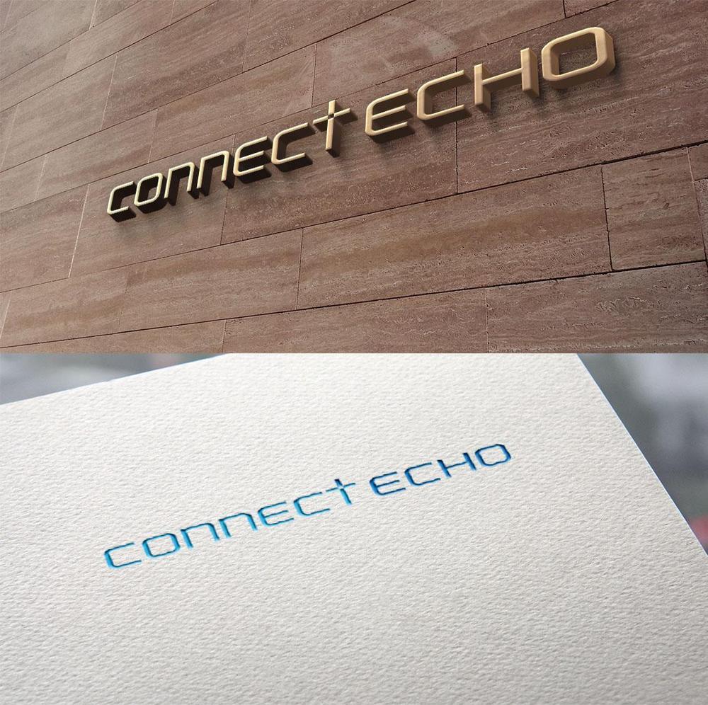 サウンドデザイン会社 【CONNECT+ECHO】 企業ロゴデザイン