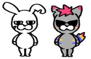 玉木 (tamakimika)さんのうさぎやねこのおかしなスタンプへの提案