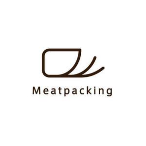 キンモトジュン (junkinmoto)さんの精肉コーナー「Meatpacking」(ミートパッキング)のロゴへの提案