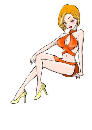 TSUBASA (yfam_tsubasa)さんのセクシーな女の子キャラクターデザインへの提案
