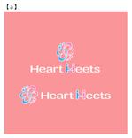 solalaさんの「HeartMeets」のロゴ作成への提案
