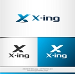MKD_design (MKD_design)さんの飲食店経営の会社「X-ing」のロゴへの提案