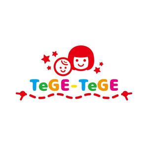 mu_cha (mu_cha)さんの子供雑貨ブランド「tege-tege」のロゴデザインへの提案