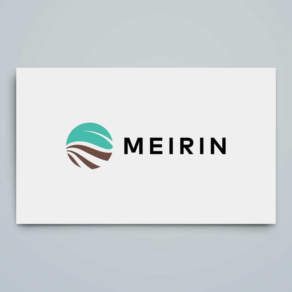 世界進出を見据えた会社「MEIRIN」の親しみ易いロゴ