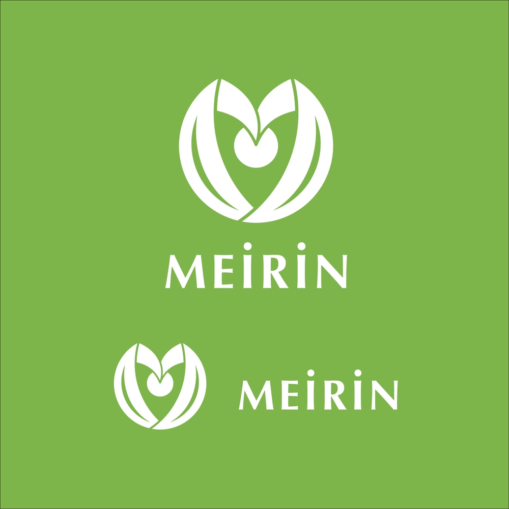 世界進出を見据えた会社「MEIRIN」の親しみ易いロゴ