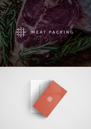 ork (orkwebartworks)さんの精肉コーナー「Meatpacking」(ミートパッキング)のロゴへの提案
