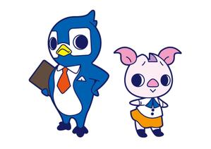 syow（イラスト・キャラデザなど） (n_sho)さんの企業キャラクター　2キャラデザイン　への提案
