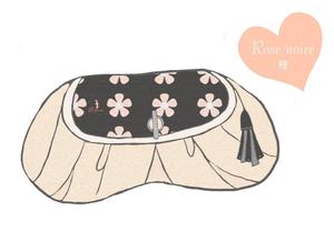 daruma_hamayaさんの「Rose noire 」女性バックのデザイン　柄だけでもいい　複数当選への提案