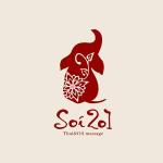 鈴木 ようこ (yoko115)さんのタイマッサージ店「Soi201」のロゴデザインへの提案