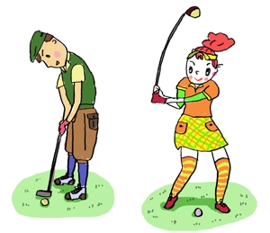 kenquichiさんのゴルフ関連キャラクター制作への提案