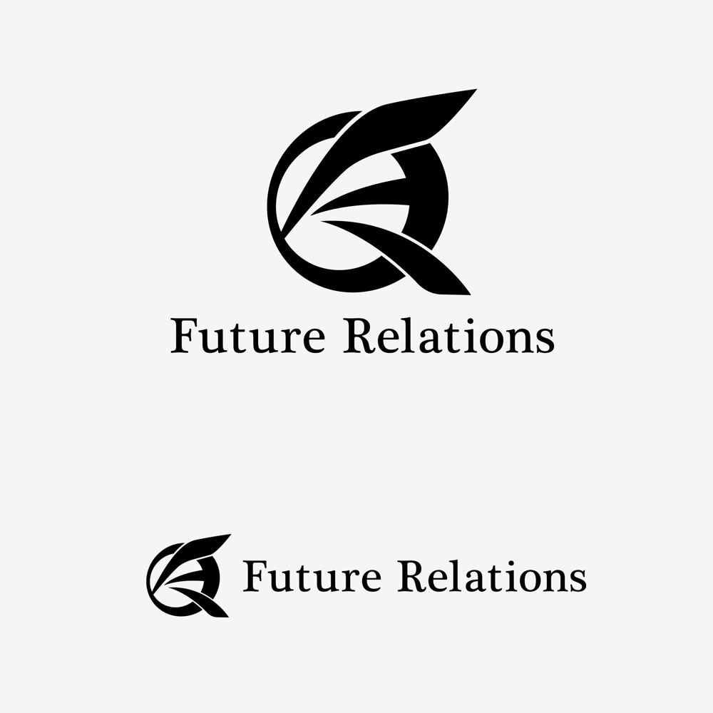 「Future Relations」のロゴ作成