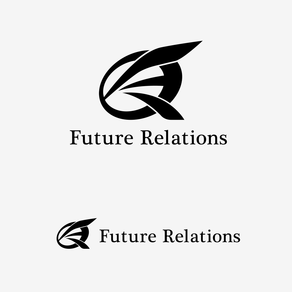 「Future Relations」のロゴ作成