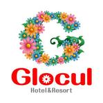 株式会社ティル (scheme-t)さんの「Ｇｌｏｃｕｌ　Hotel　＆　Resort」のロゴ作成への提案
