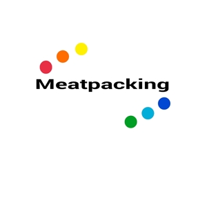 書家　誠 (MakotoSyoka)さんの精肉コーナー「Meatpacking」(ミートパッキング)のロゴへの提案
