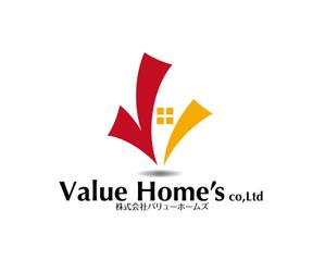 horieyutaka1 (horieyutaka1)さんの株式会社バリューホームズ（Ｖａｌｕｅ　Ｈｏｍｅ’ｓＣo.Ltd）の会社ロゴ　リフォームと不動産の会社。への提案