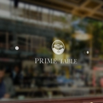 DtoV (tina10)さんのレストラン「PRIME TABLE」(プライムテーブル)のロゴへの提案