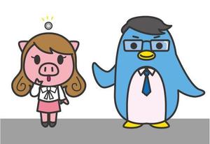 カナ (kanacom)さんの企業キャラクター　2キャラデザイン　への提案