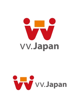 odo design (pekoodo)さんの買い物代行及び輸出　「vv.Japan」のロゴへの提案