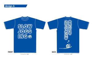 STUDIO ZEAK  (omoidefz750)さんのスロージョギング®のオリジナルTシャツデザインへの提案